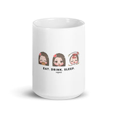 hyunee eat drink sleep mug