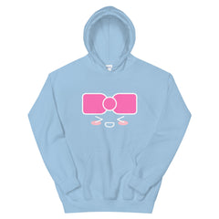 hyunee face hoodie (white)