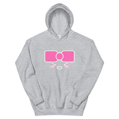 hyunee face hoodie (white)